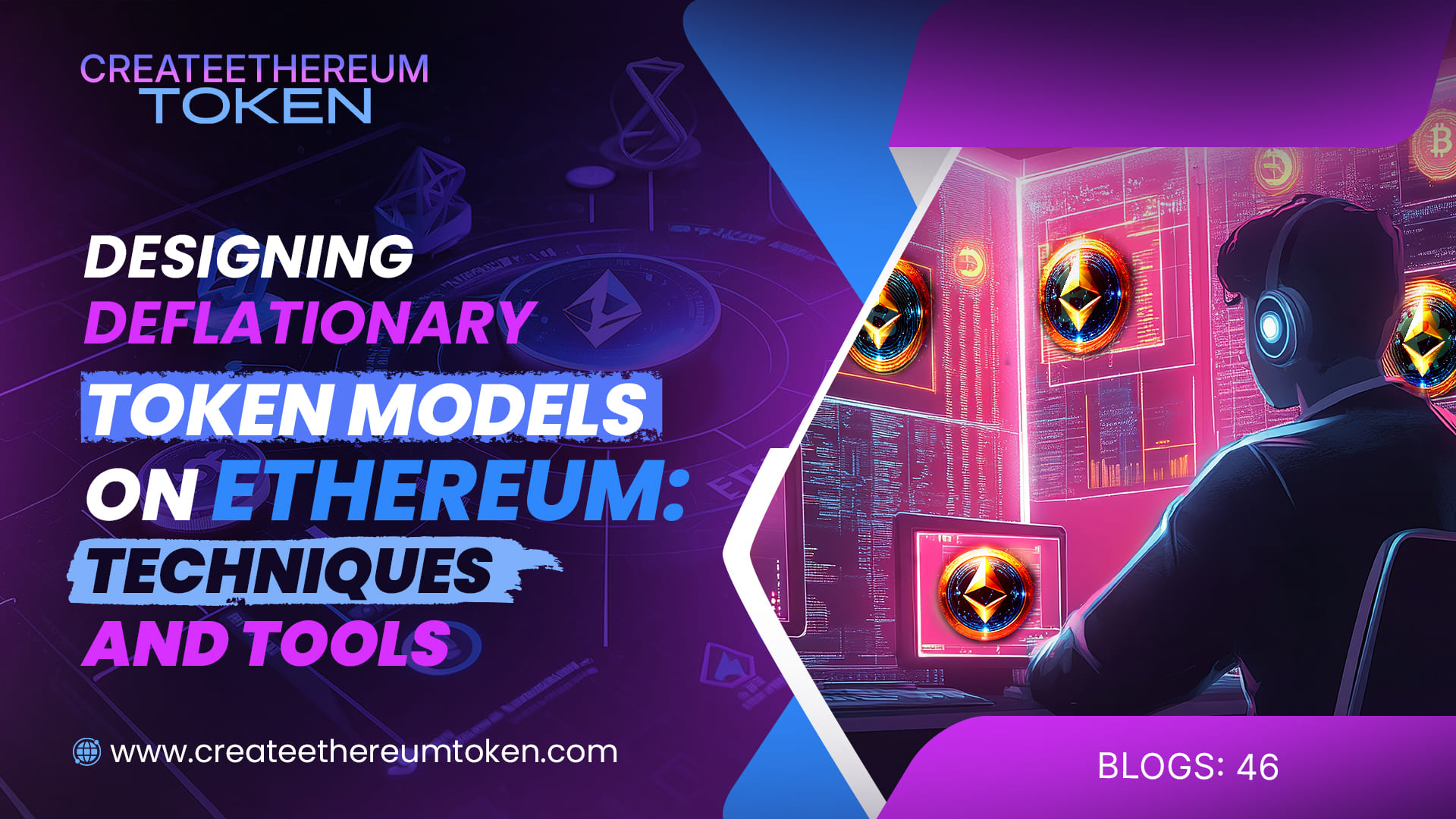 Designing Deflationary Token Models on Ethereum: Techniques and Tools